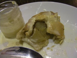 apple pie at Assheton Arms, Downham, Lancashire